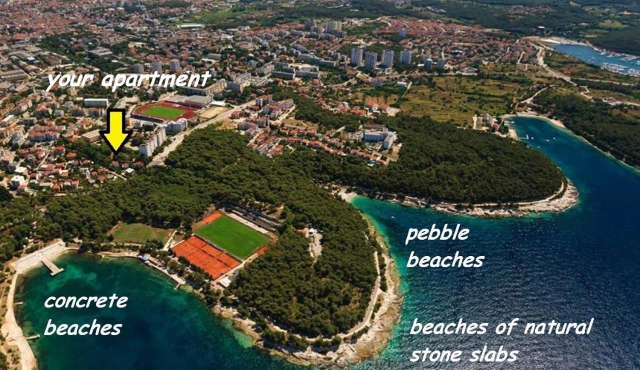 Villa Valkane Pet Friendly 150M From The Stunning Valkane Beach, City Indoor Pools-Fitness And City Mall พูลา ภายนอก รูปภาพ